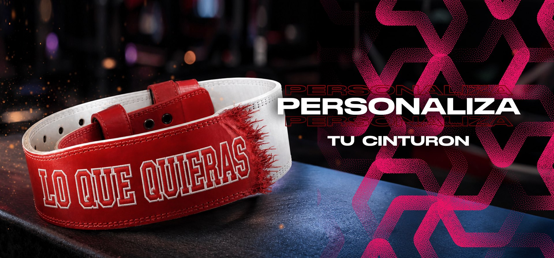 PERSONALIZA TU CINTURON