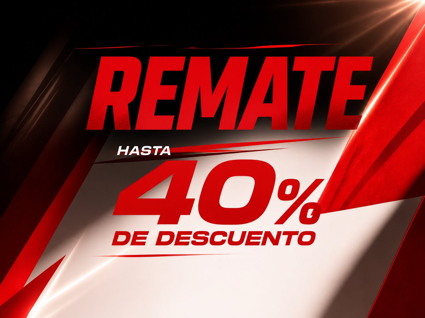 REMATE HASTA 40%