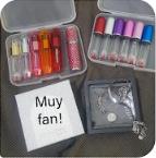 Colección de perfumeros recibida
