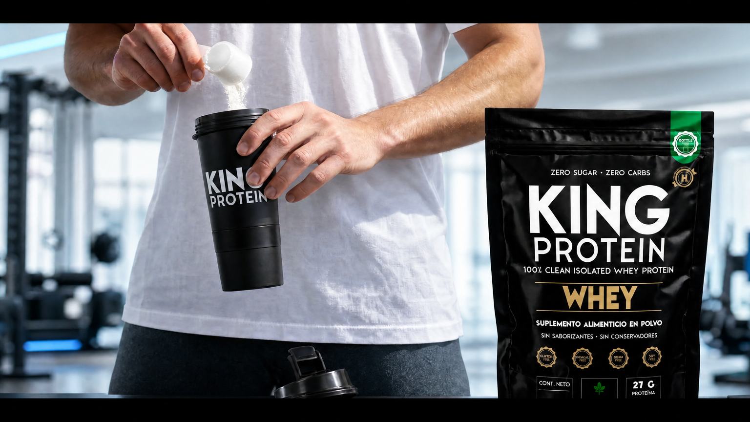 King Protein Whey en tu rutina diaria