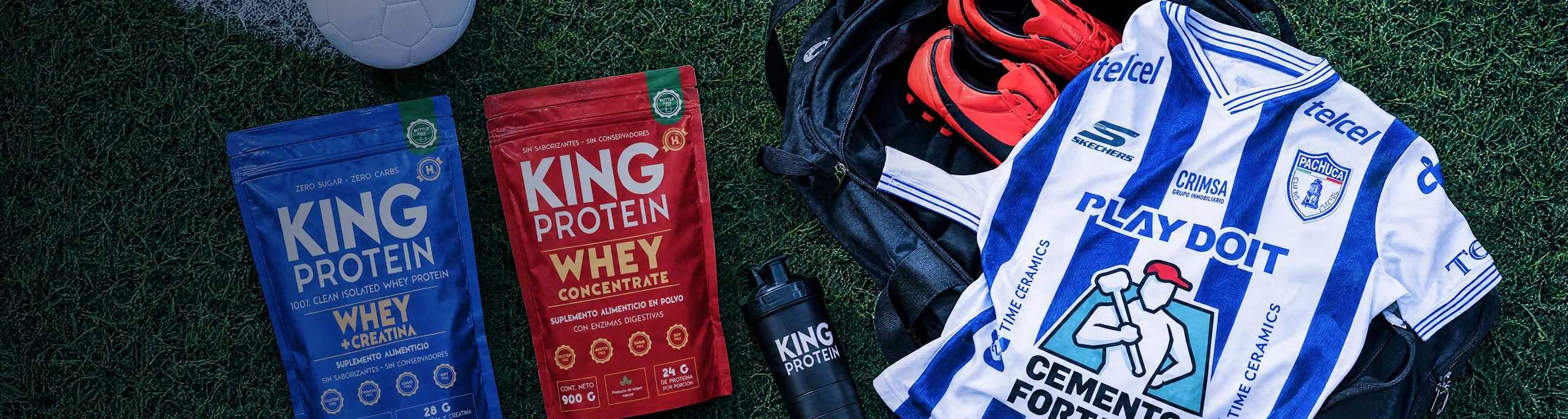 King Protein, patrocinador oficial del Club de Fútbol Pachuca