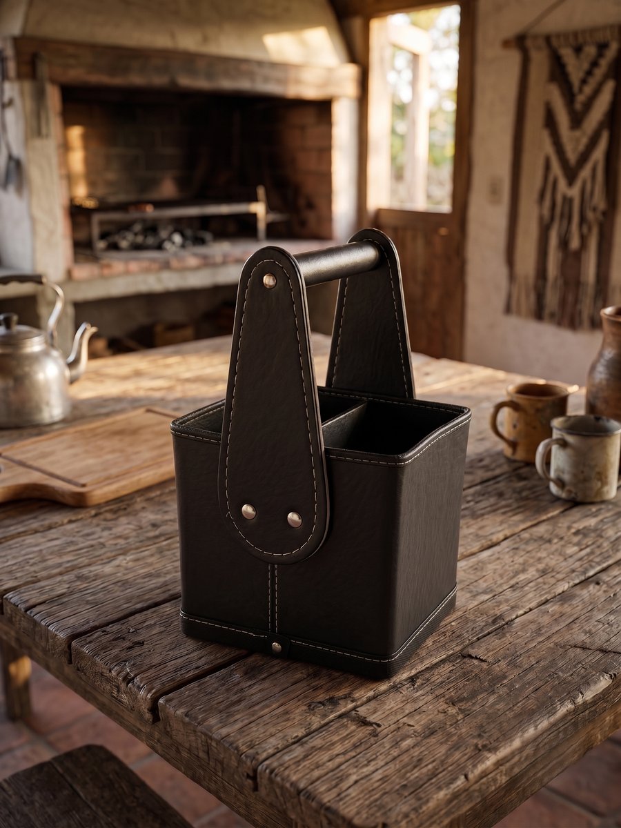 Canastas de Cuero — Grabarte Design