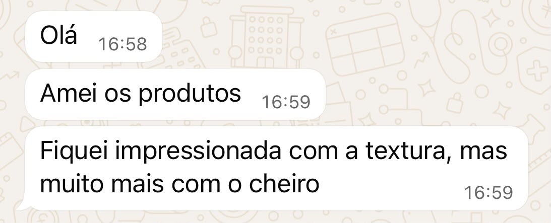 Depoimento de cliente da Muu Beauty