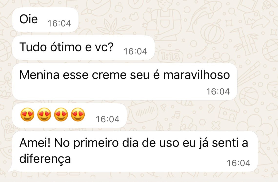 Depoimento de cliente da Muu Beauty