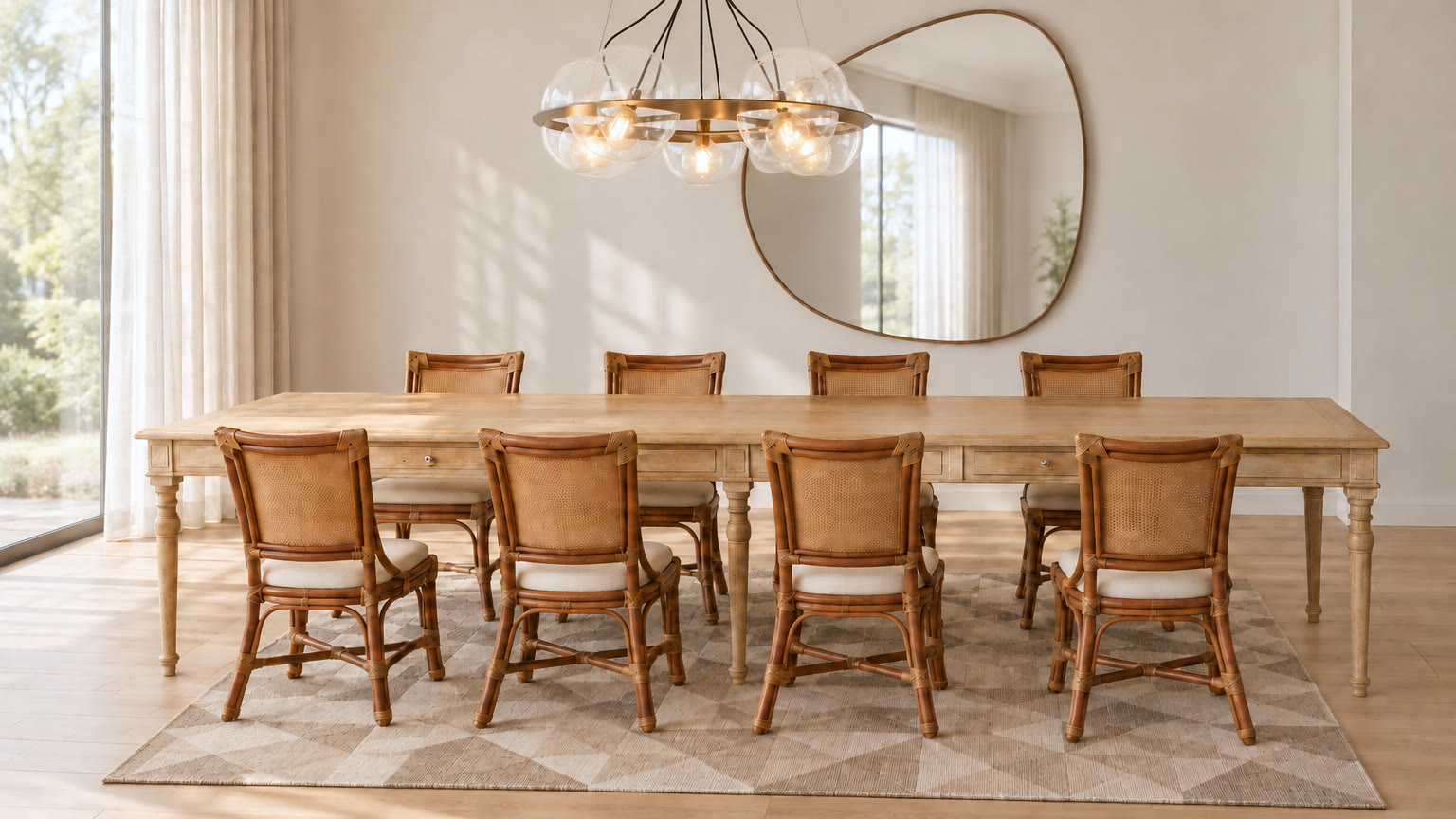 Comedor Roble y Ratán