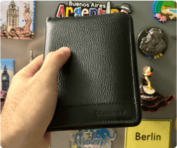 Acessório Bennemann em registro de viagem