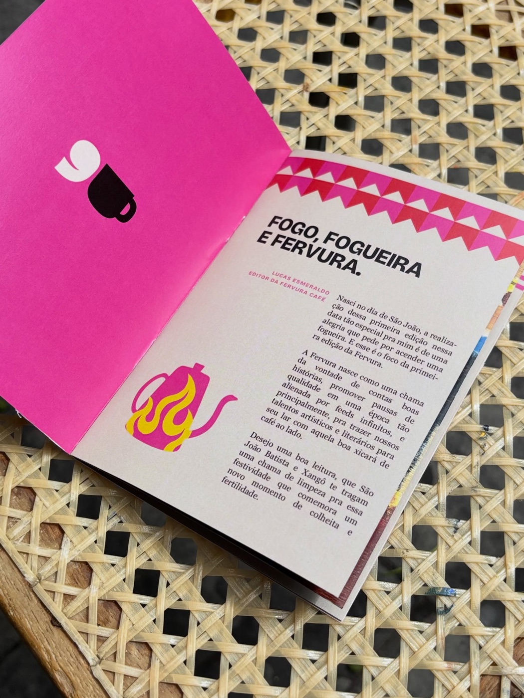 Revista-zine Fervura aberta