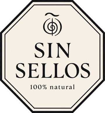 Sin sellos · 100% natural