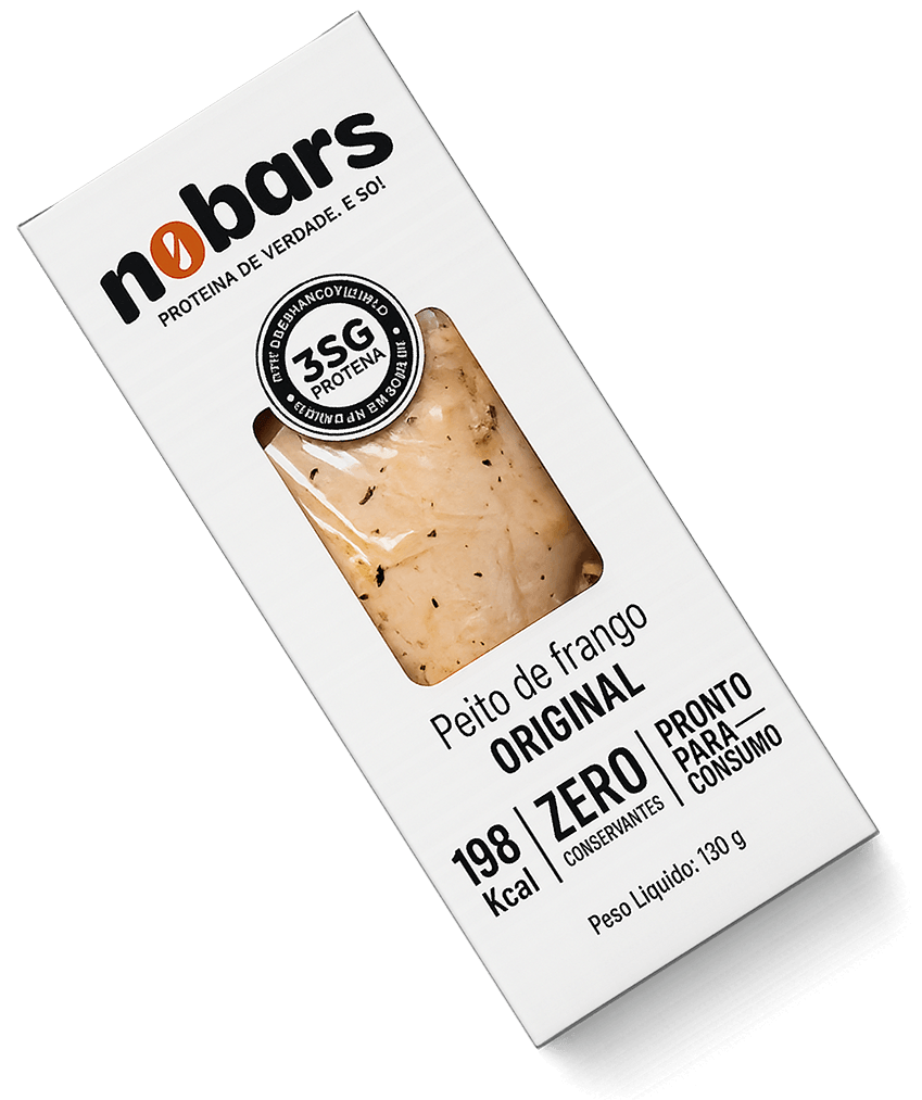 Produto NoBars, snack protéico