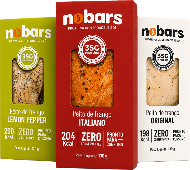 Produto NoBars, snack protéico