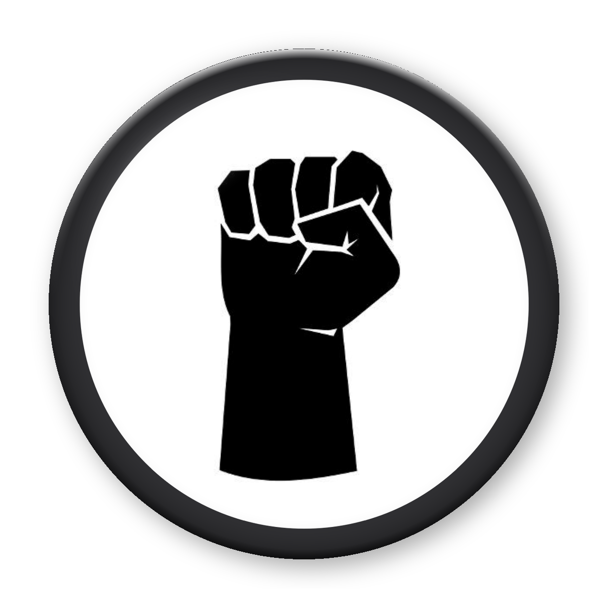 Broche Punho negro (Black Power), Brochevique