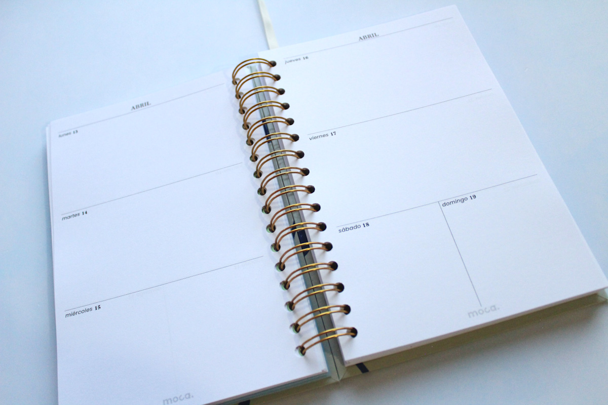 Agenda Semanal Clásica MOCA