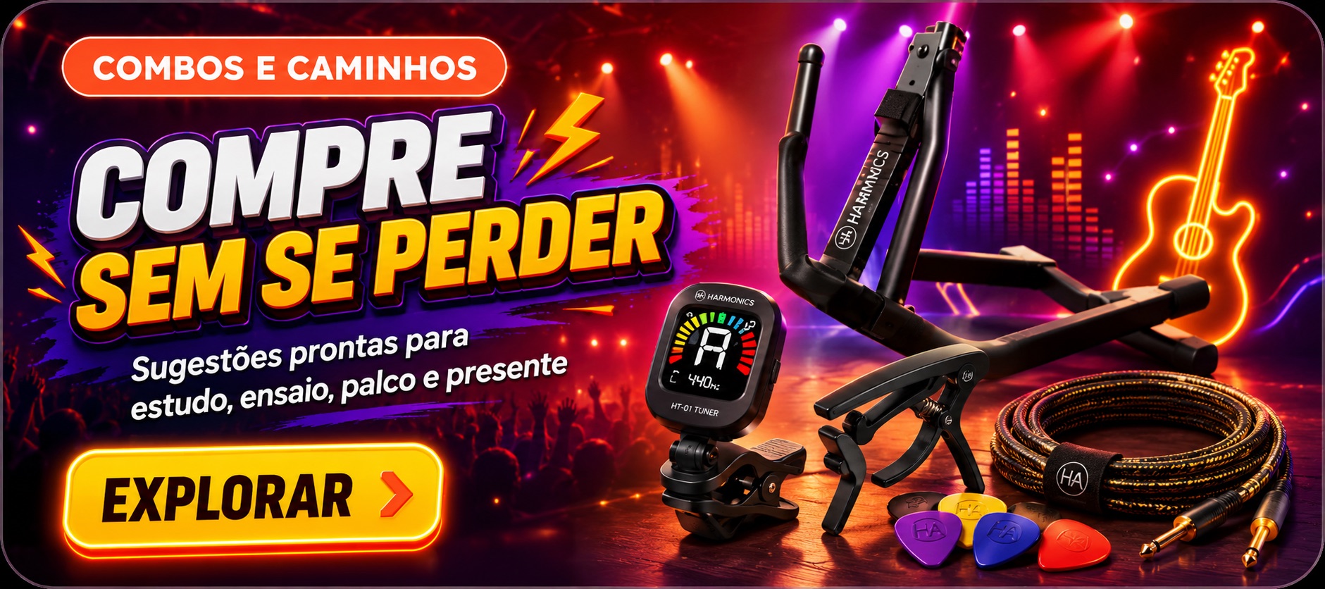 Combos e caminhos para comprar sem se perder