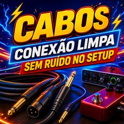 Cabos - conexão limpa