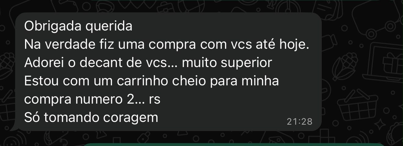 Depoimento de cliente