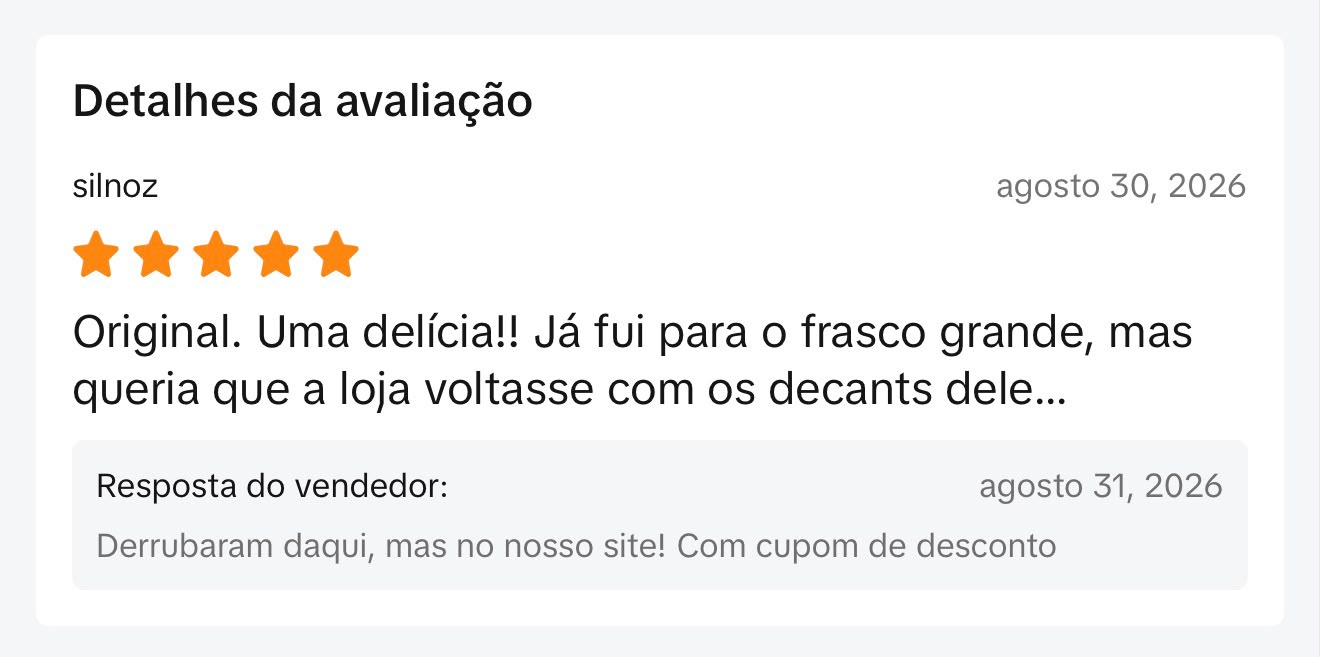 Depoimento de cliente