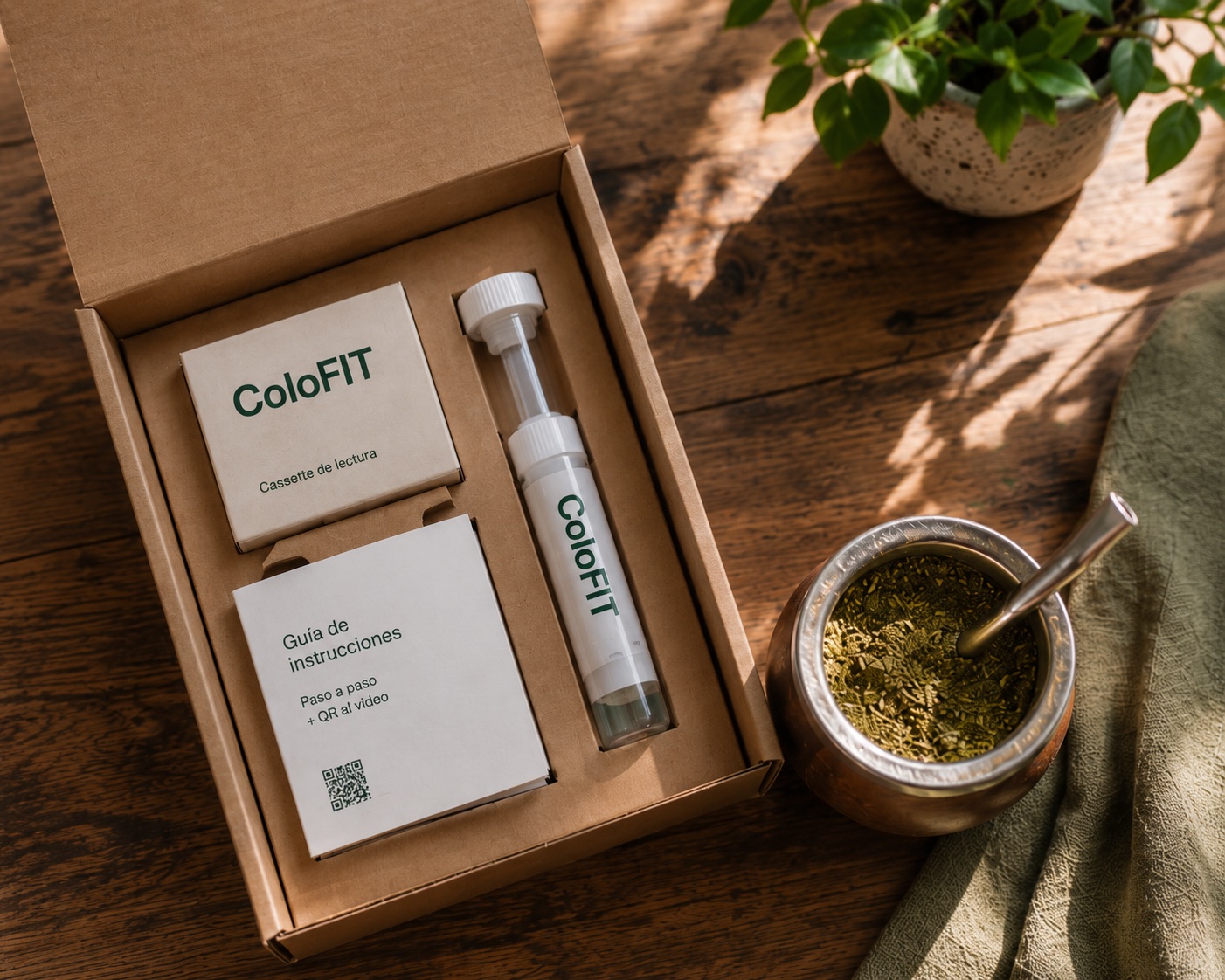 Kit ColoFIT360 abierto