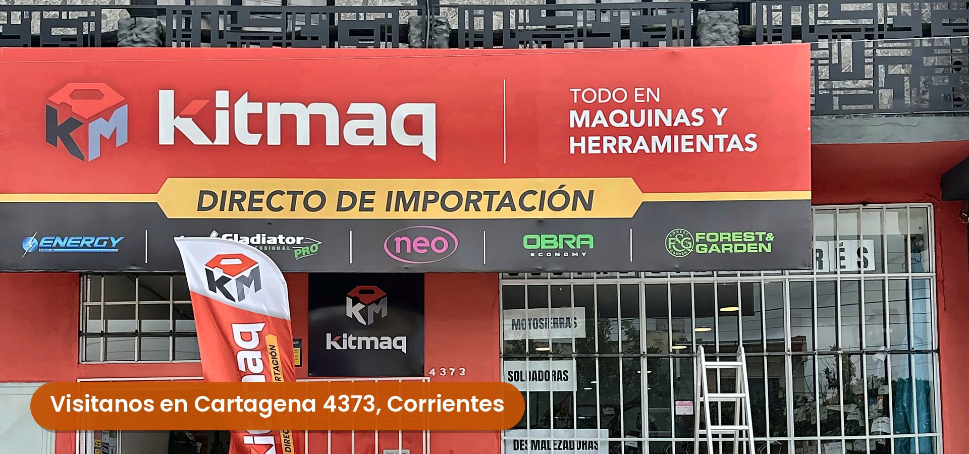Local KitMaq en Cartagena 4373, Corrientes: máquinas y herramientas, directo de importación