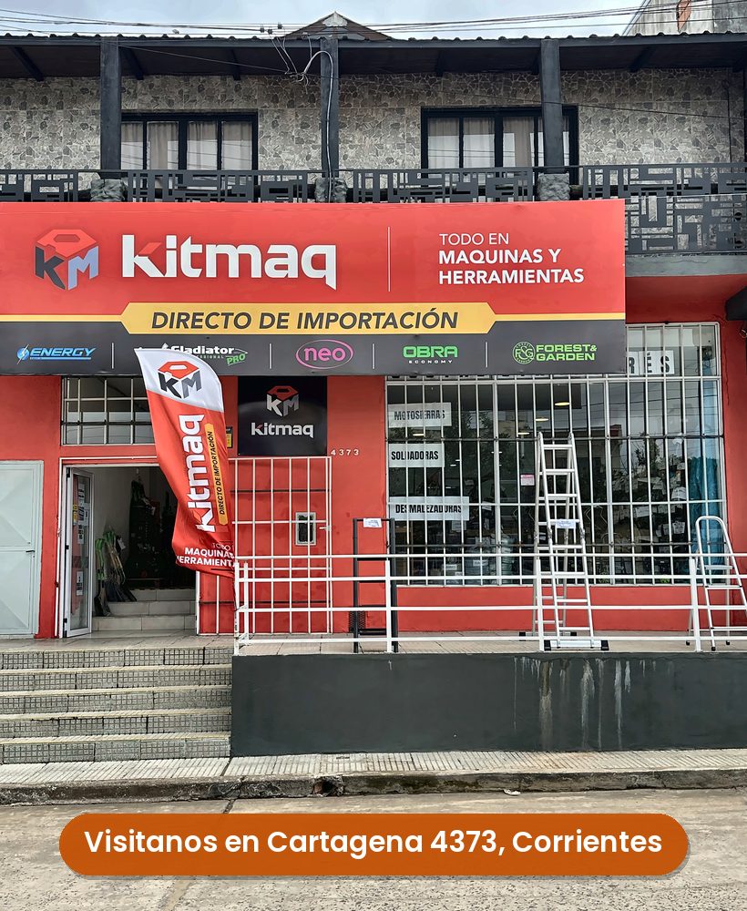 Local KitMaq en Cartagena 4373, Corrientes: máquinas y herramientas, directo de importación