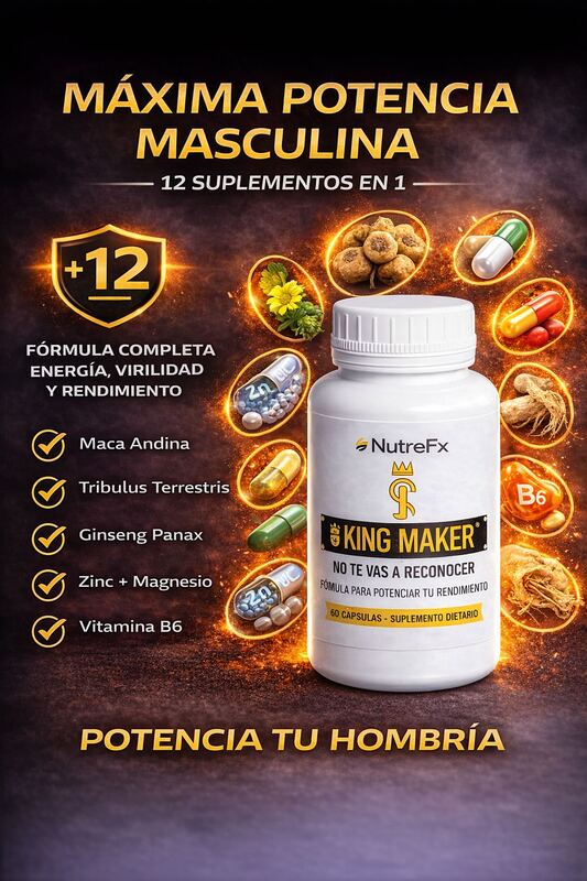 Nutre FX - Máxima potencia masculina 12 en 1