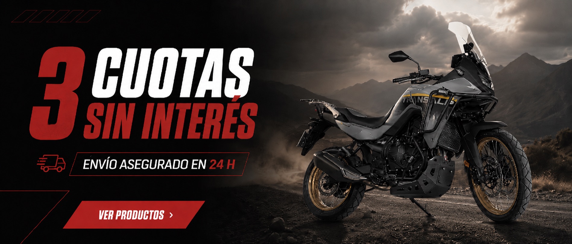 3 cuotas sin interés — Envío asegurado en 24 h
