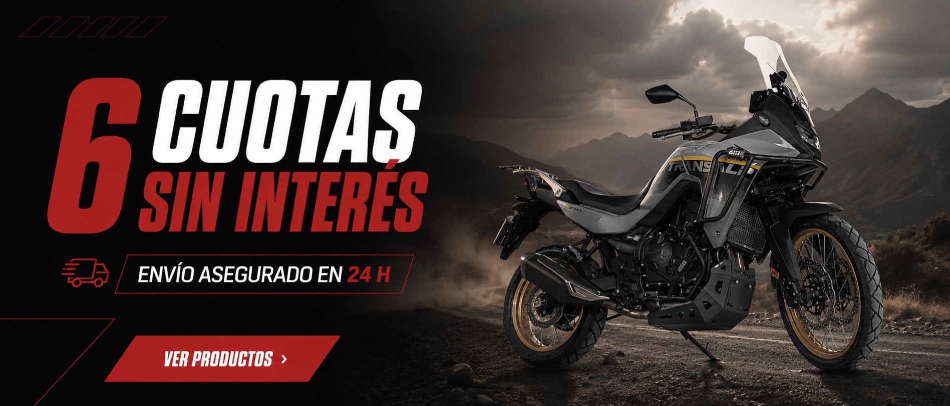 6 cuotas sin interés — Envío asegurado en 24 h
