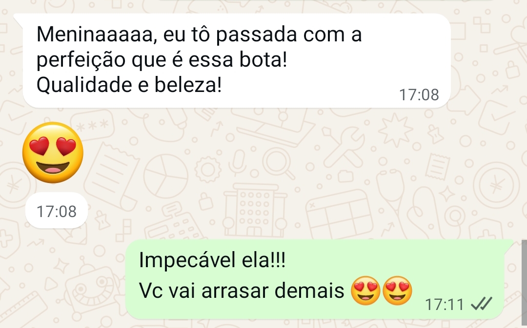 Depoimento de cliente da Arraze Calçados 9