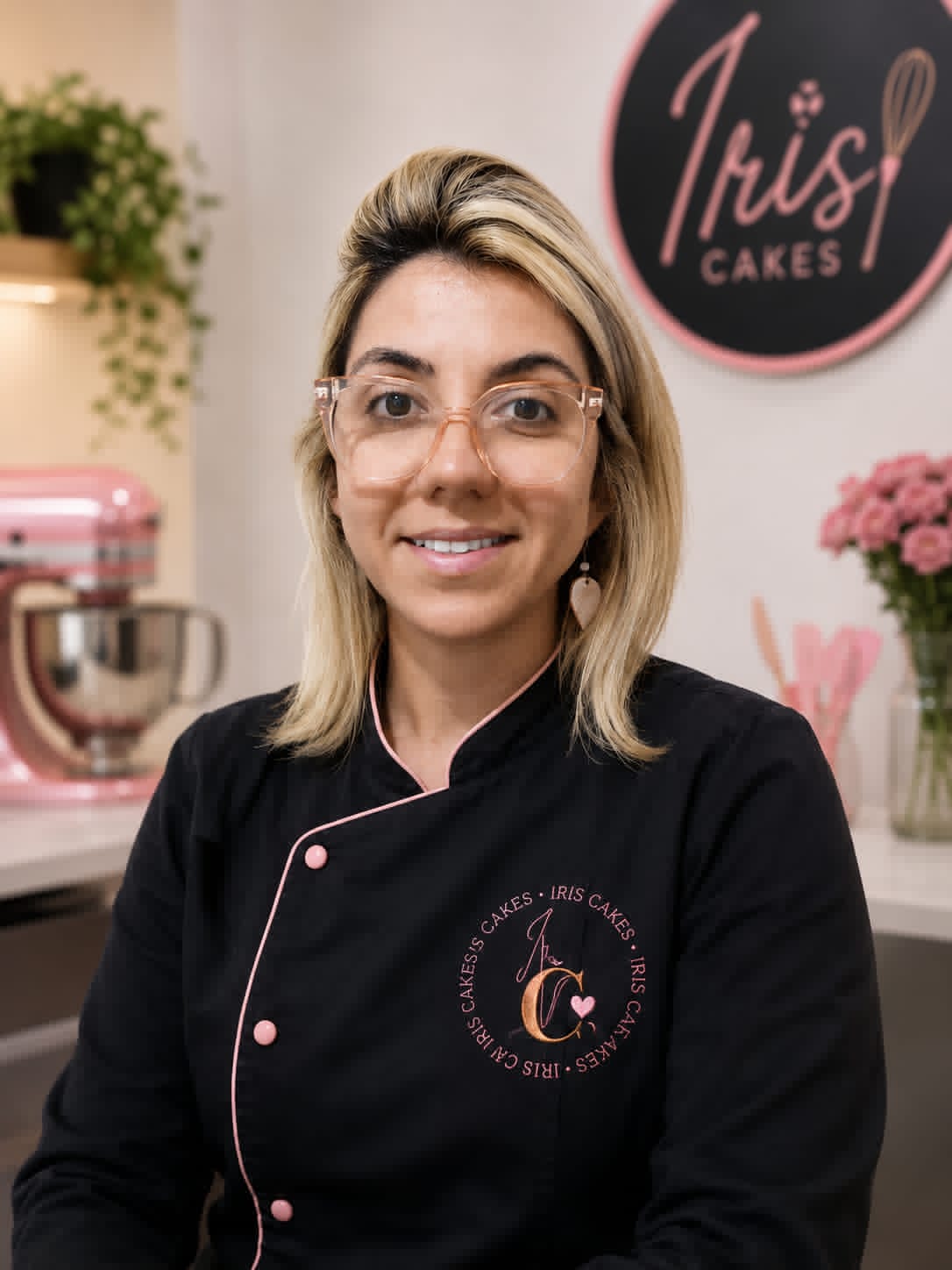 Juliana, fundadora da Íris Cakes