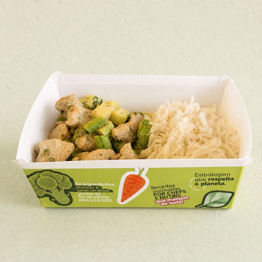 Frango ao Curry Thai