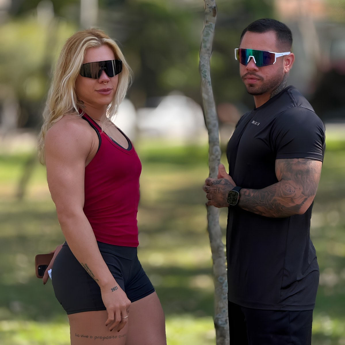 Isabela Modesto e Leonardo Cruz — M Cruz Acessórios