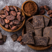 Chocolates e cacau
