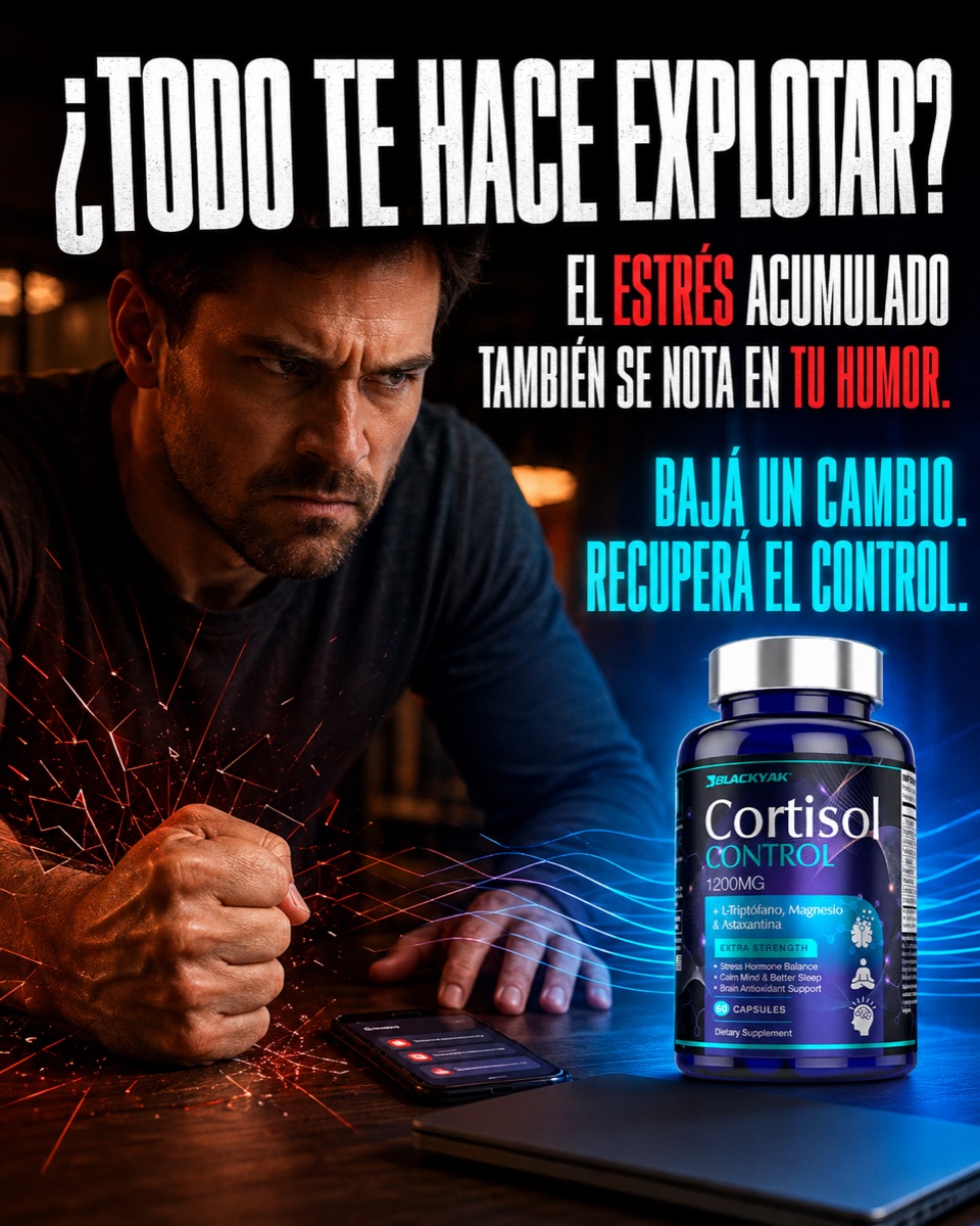 ¿Todo te hace explotar? El estrés acumulado también se nota en tu humor