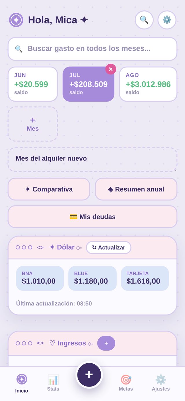 Theme Lila de Plata Clara