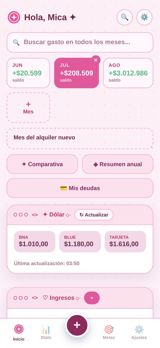 Theme Rosa de Plata Clara