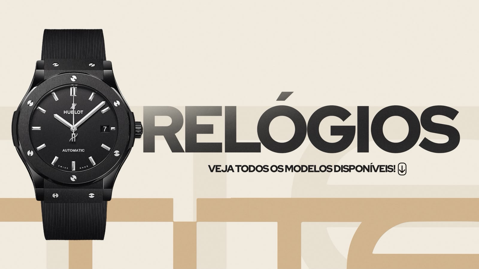 Banner Relógios TITO Imports