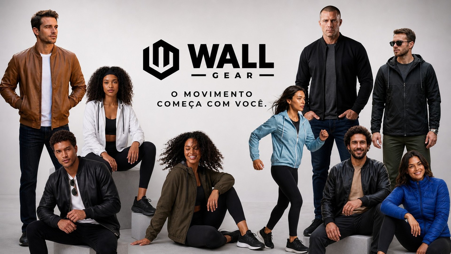 O movimento começa com você — WALL GEAR