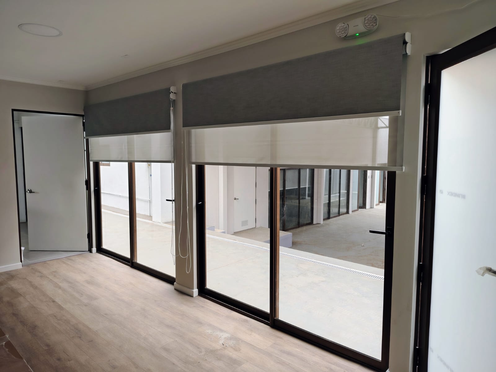 Cortinas roller en un espacio real, inspiración 12
