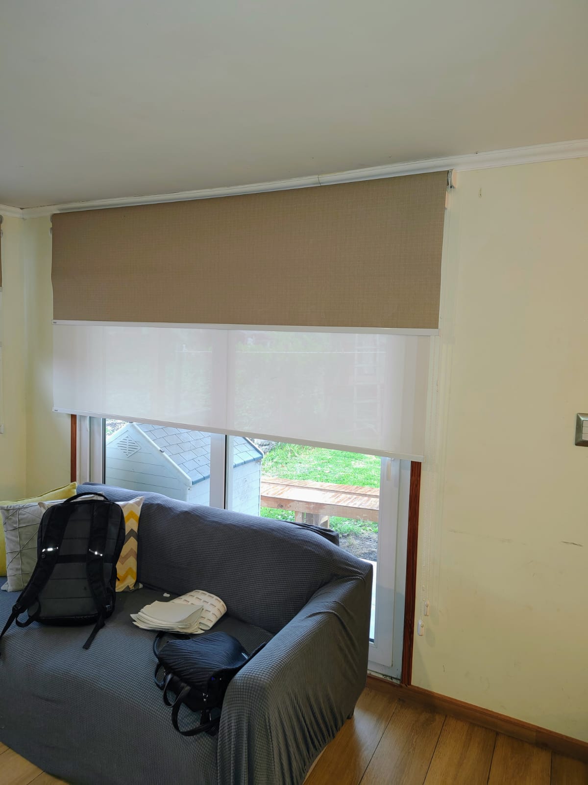 Cortinas roller en un espacio real, inspiración 16