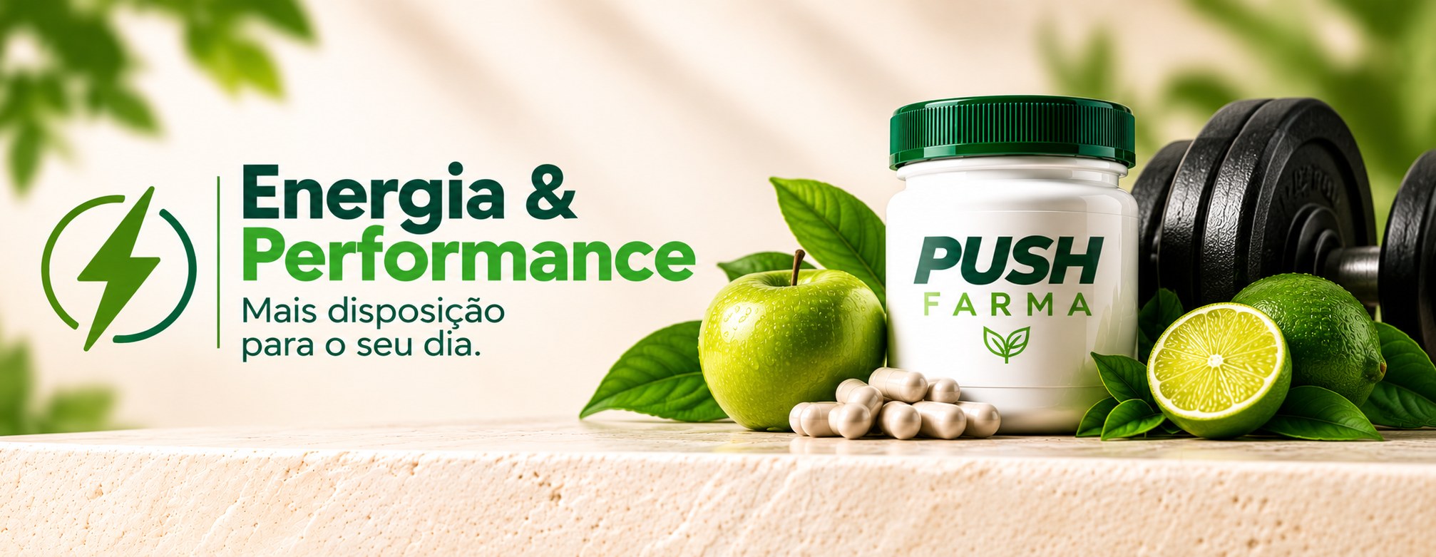Banner da categoria Energia & Performance