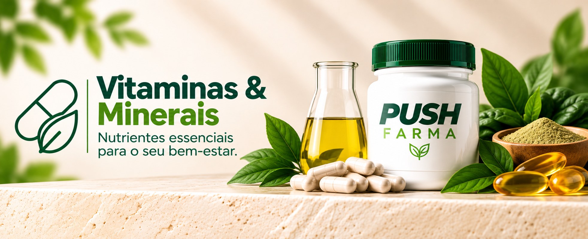 Banner da categoria Vitaminas & Minerais