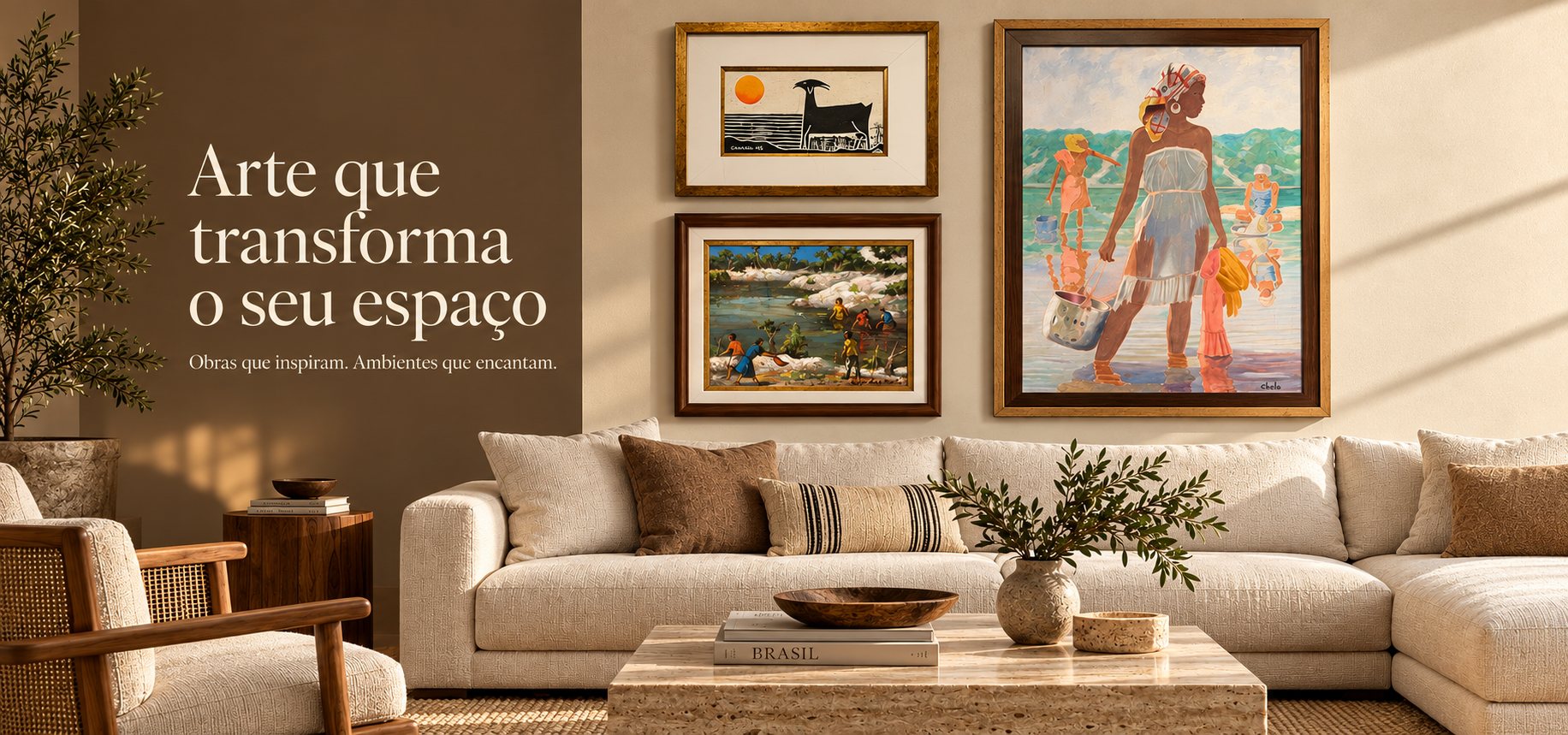 Arte que transforma o seu espaço. Obras que inspiram, ambientes que encantam.