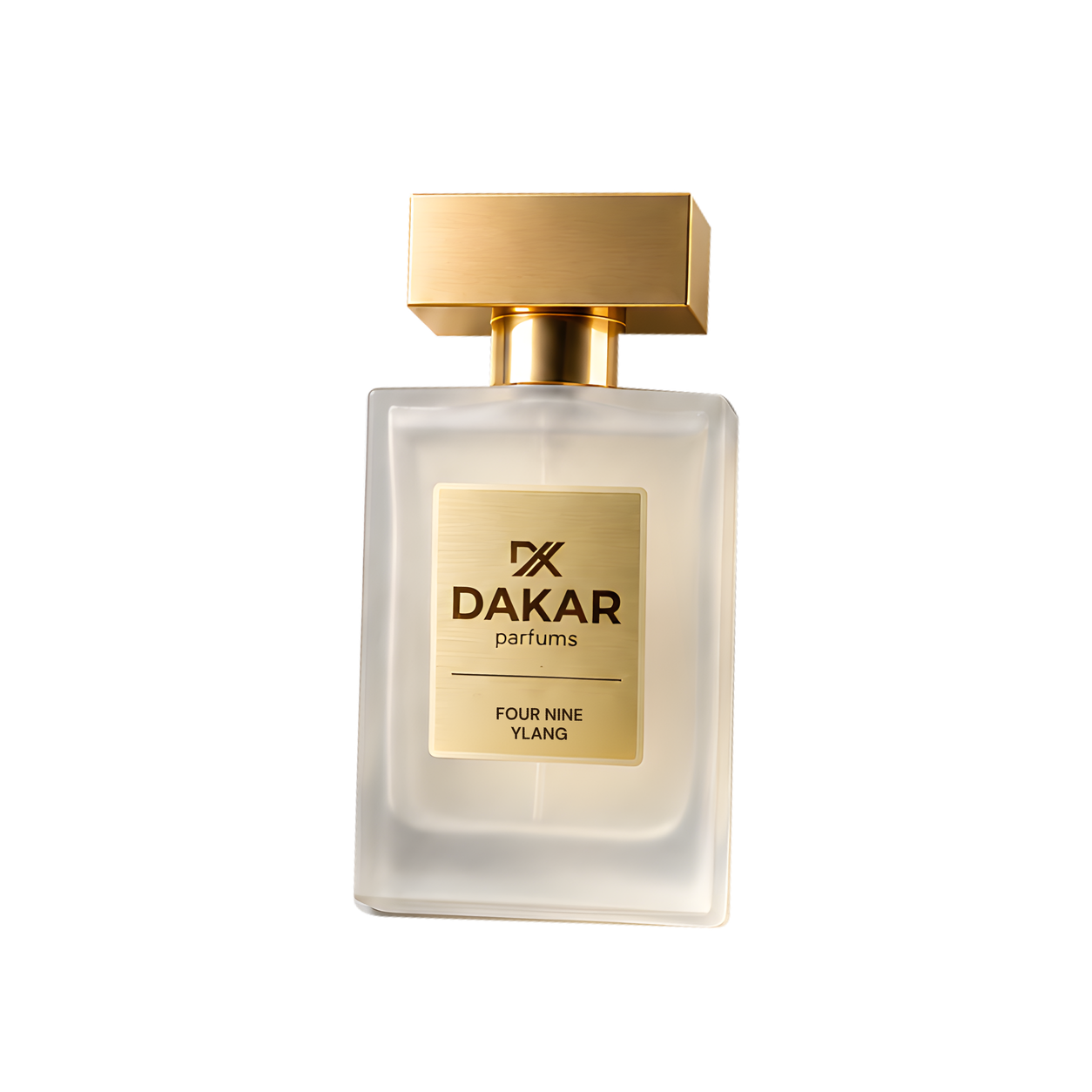 Frasco de origem de Four Nine Ylang, Dakar Parfums
