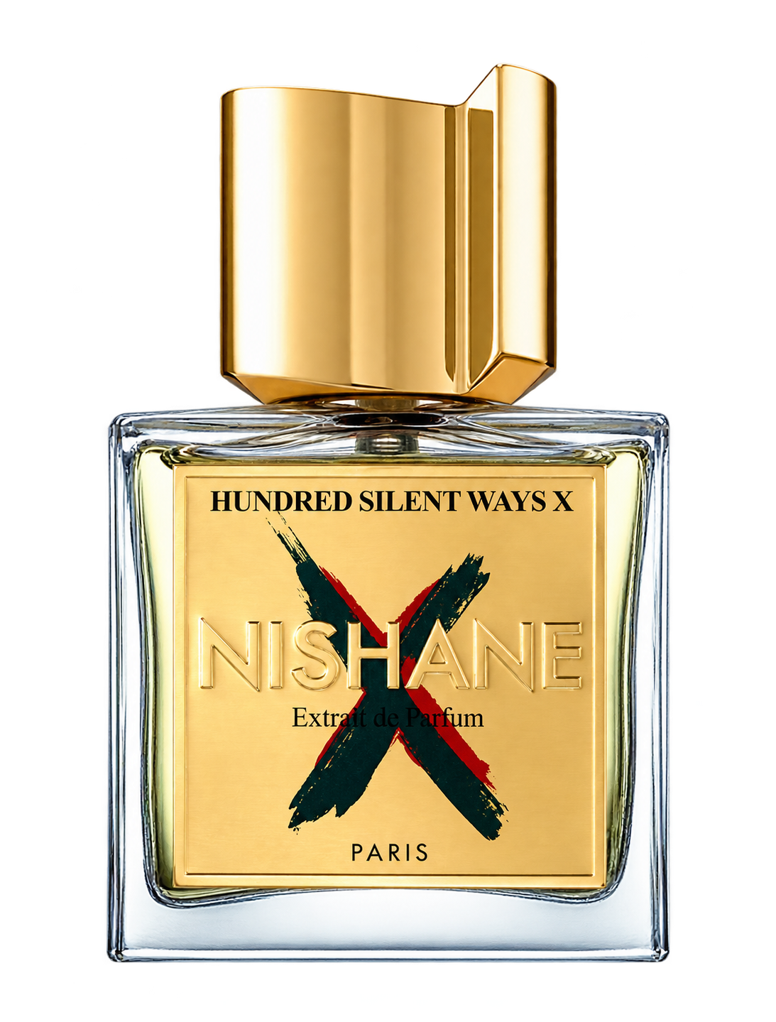 Frasco de origem de Hundred Silent Ways X, Nishane
