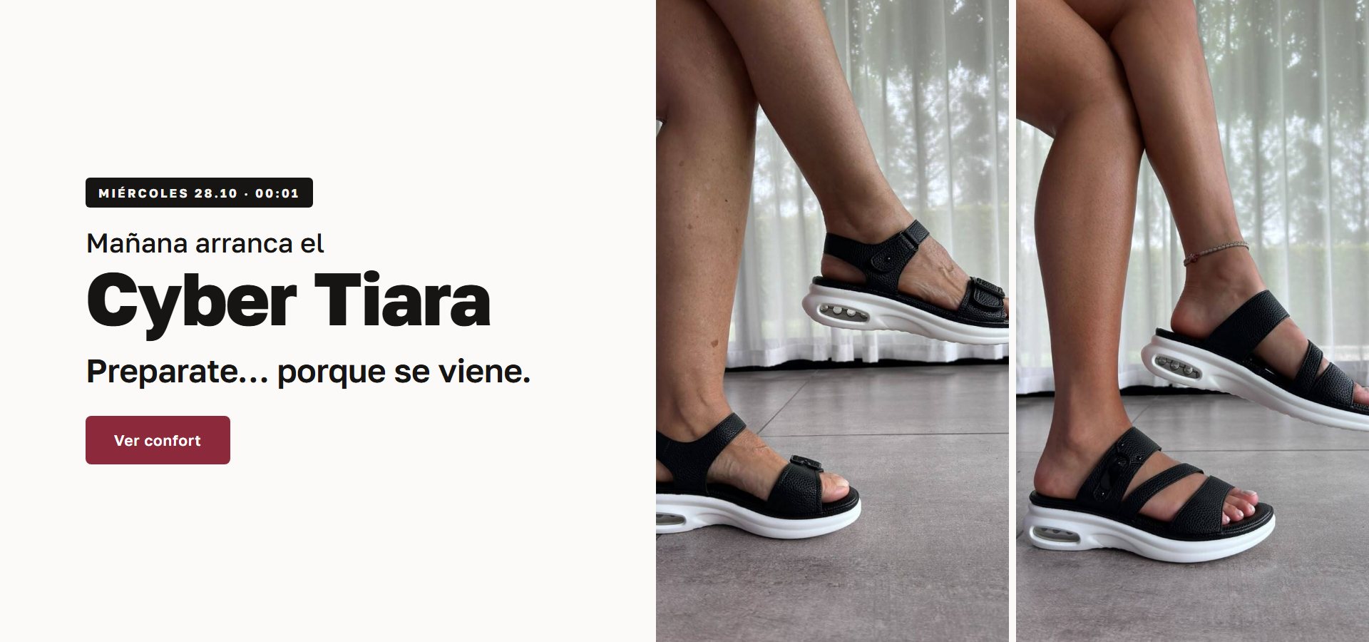 Mañana 28.10 arranca el Cyber Tiara. Preparate porque se viene