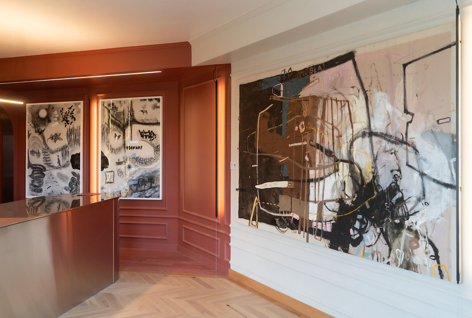 Obras de Adriana Carambia en espacios