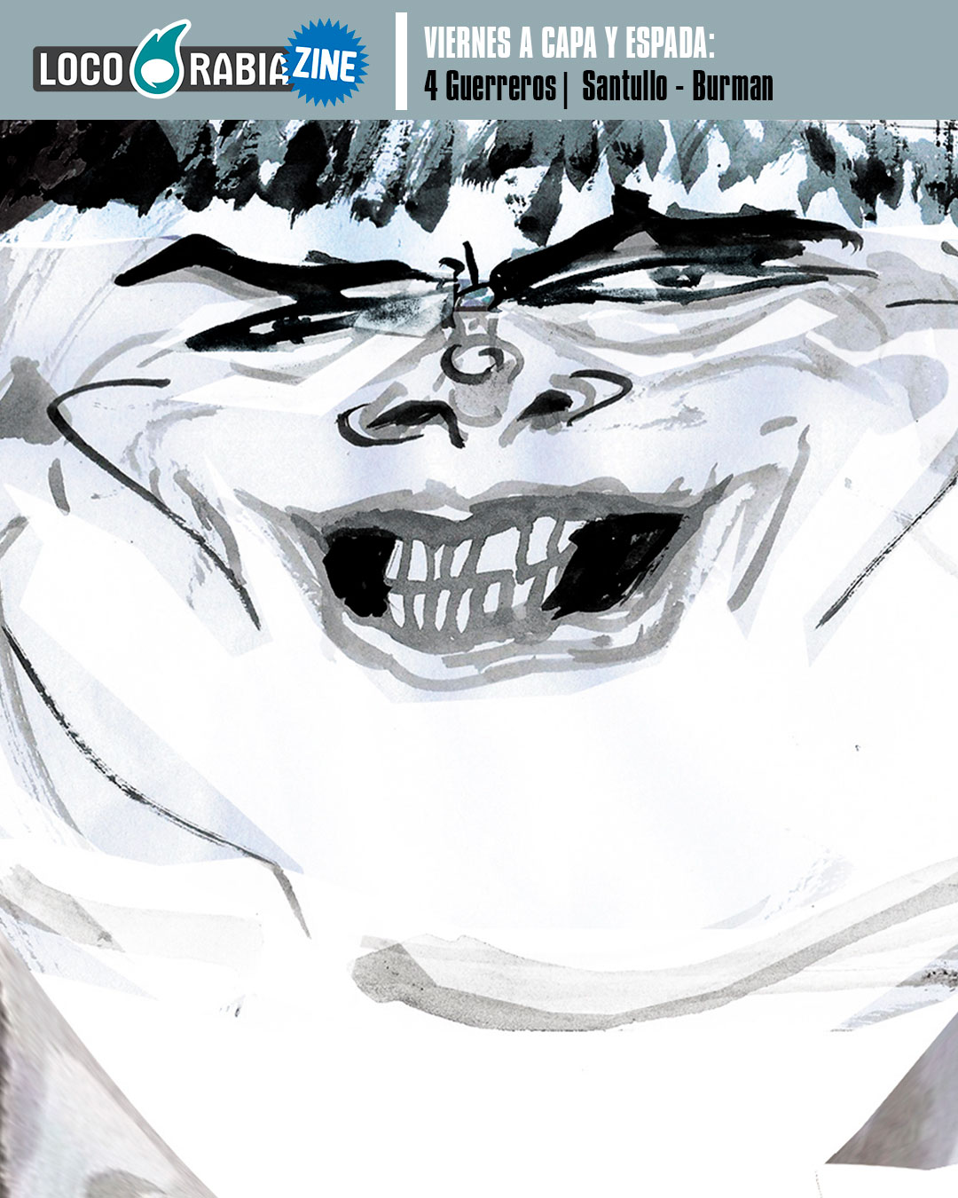 Nueva pagina del eZine - Webcomic gratuito de Loco Rabia