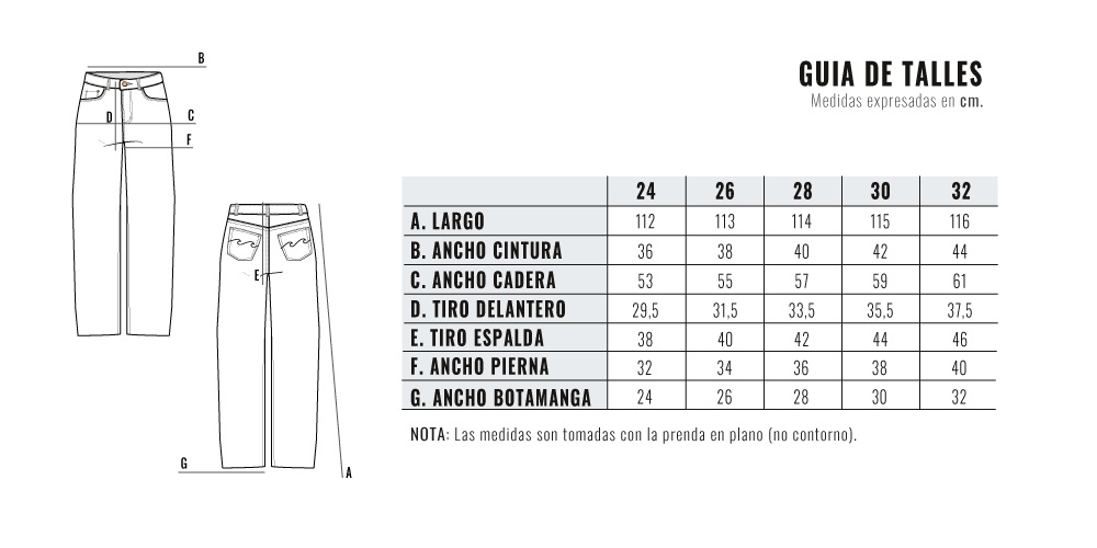 Guía de talles