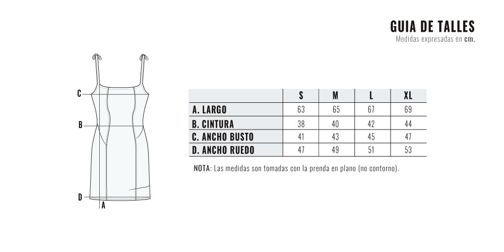 Guía de talles