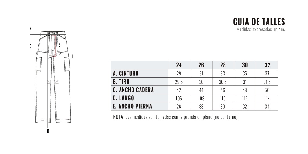 Guía de talles