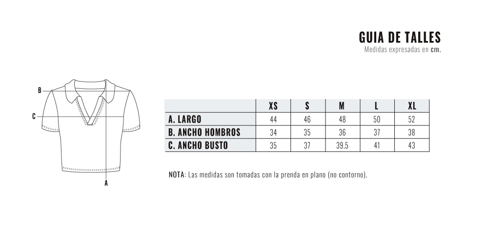 Guía de talles